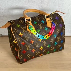 Authentic vintage speedy 25 custom painted and sealed.